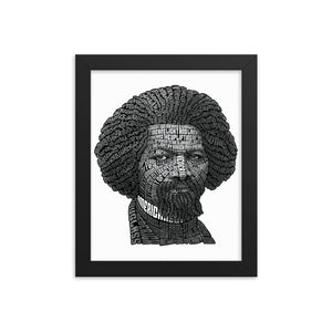 Open image in slideshow, Frederick Douglass Framed Art
