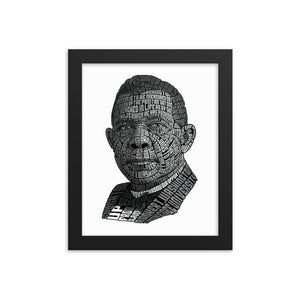 Open image in slideshow, Booker T. Washington Framed Art
